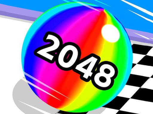 2048 Run 3D - browser game screenshot