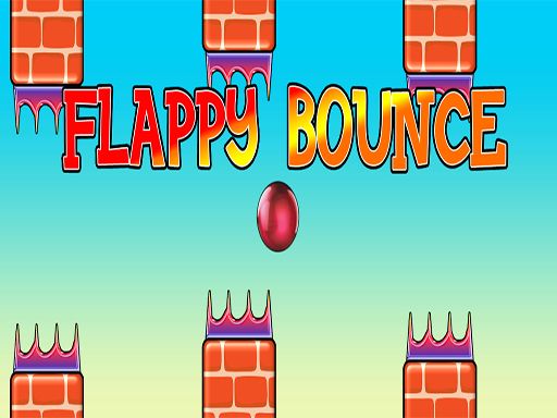 EG Flappy Bounce - browser game screenshot