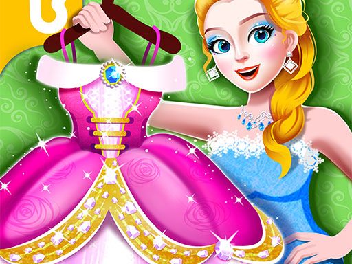 Little Panda Princess Dressup - browser game screenshot