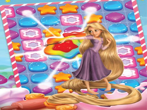 Play Rapunzel Sweet Matching Game - browser game screenshot