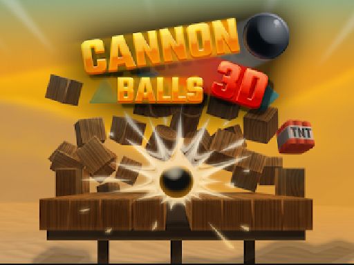 Cannon Balls 3D - browser game screenshot