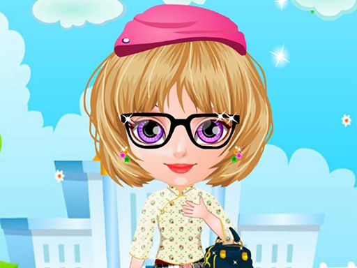 Baby Halen Go To School - browser game screenshot