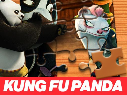 Kung Fu Panda Dragon Knight Jigsaw Puzzle - browser game screenshot