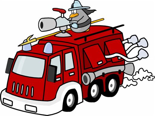 Cartoon Trucks Slide - browser game screenshot