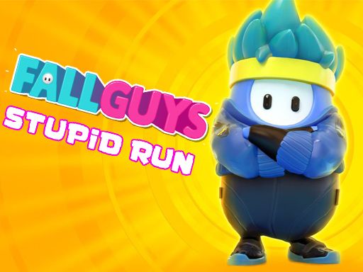 Fall Guys Stupid Run - browser game screenshot