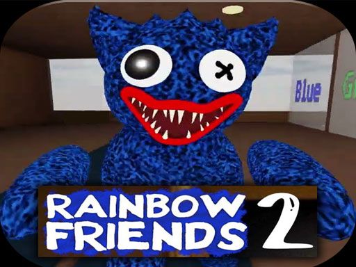 scary rainbow friends 2023 - browser game screenshot