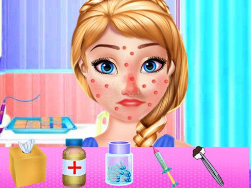 Anna Spring Allergy Treatment - browser game screenshot