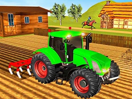 US Modern Farm Simulator : Tractor Farming Game - browser game screenshot