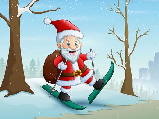Santa Present Delivery - browser game screenshot