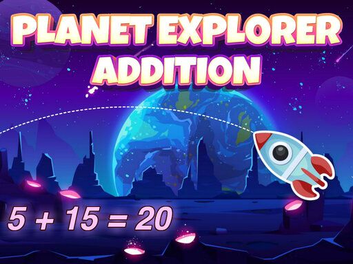 Planet Explorer Addition Planet Explorer Addition - browser game screenshot