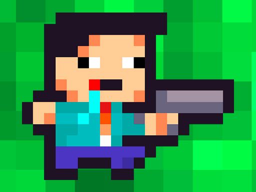 Noob Super Agent vs Robots - browser game screenshot