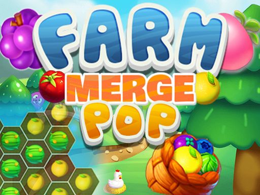 Farm Merge Pop - browser game screenshot