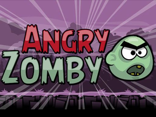 Angry Zombie - browser game screenshot