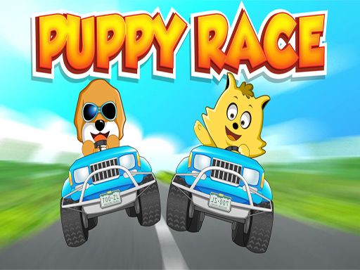Puppy Race - browser game screenshot