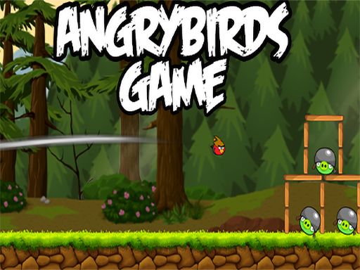 AngryBird - browser game screenshot