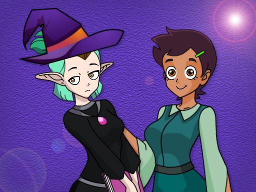 Owl Witch BFF Dress Up - browser game screenshot