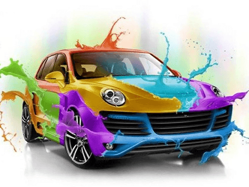 Cars Paint 3D Pro - browser game screenshot