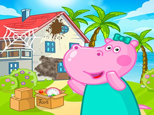 Kids Home Cleanup - browser game screenshot