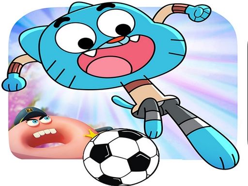 Gumball Soccer Game - browser game screenshot