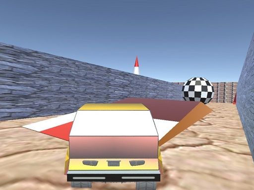 Rally Car 3D GM - browser game screenshot