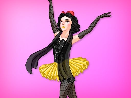 Princesses Rock Ballerinas - browser game screenshot
