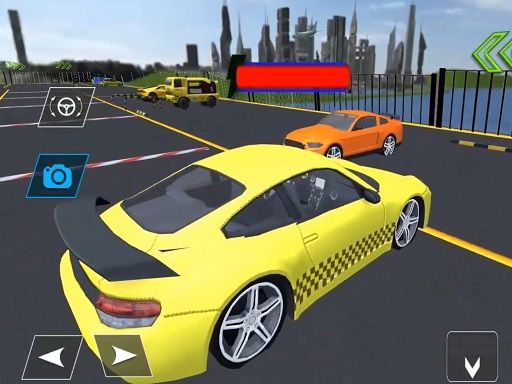 Realistic Sim Car Park 2019 - browser game screenshot