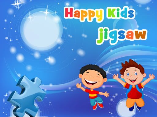 Happy Kids Jigsaw - browser game screenshot