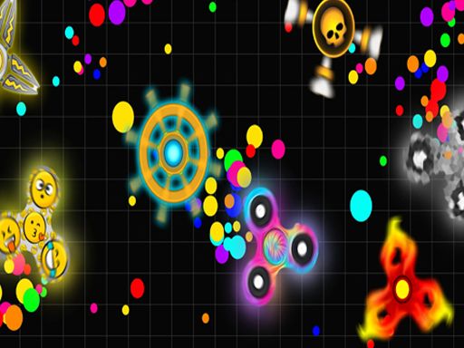 Spins Master of Fidget Spinner - browser game screenshot