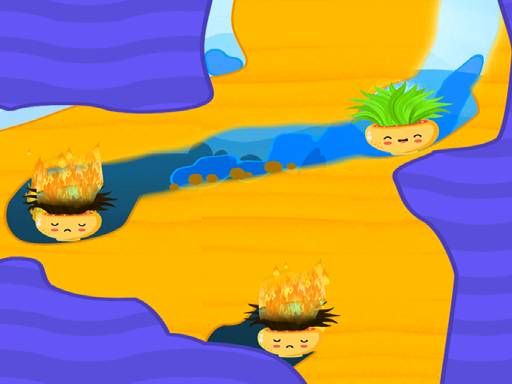 Dig The Water! - browser game screenshot