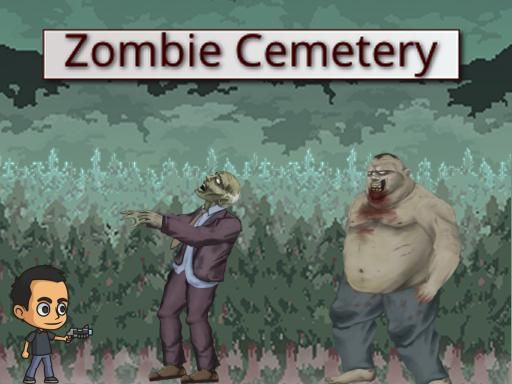 Zombie Cemetery - browser game screenshot