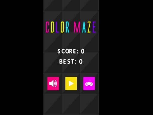 Color Maze ! Color Maze ! - browser game screenshot