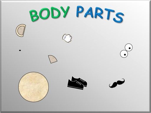 Bodyparts - browser game screenshot