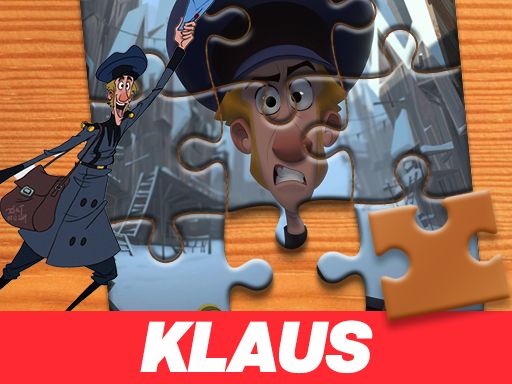 Klaus Jigsaw Puzzle - browser game screenshot