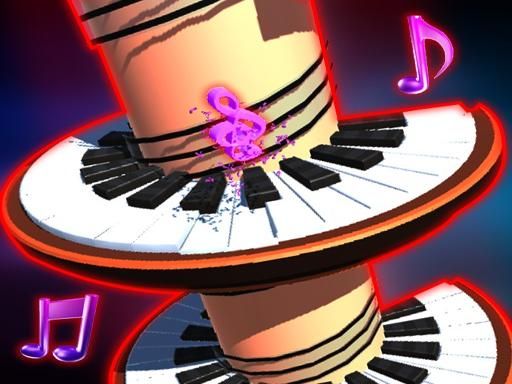 Helix Piano - browser game screenshot