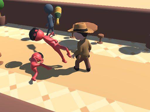 Catsh the robber - browser game screenshot