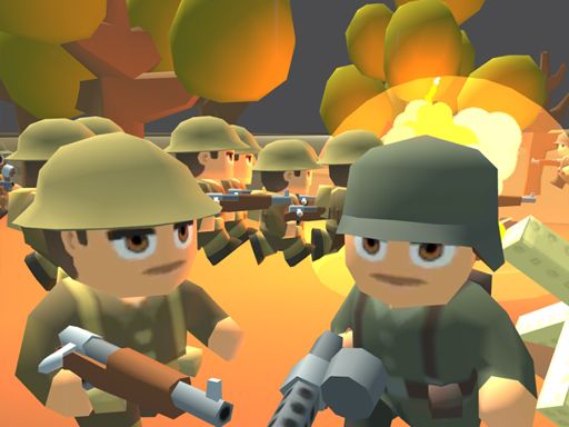WW1 Battle Simulator - browser game screenshot