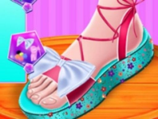 Fashion Shoe Design - browser game screenshot