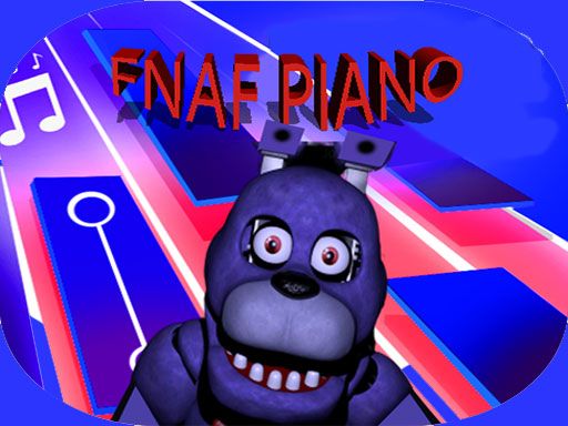 FNAF piano tiles - browser game screenshot