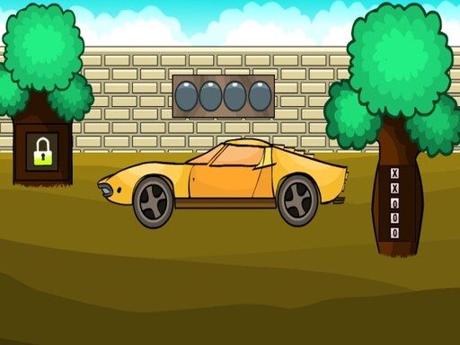 Racing Car Escape - browser game screenshot