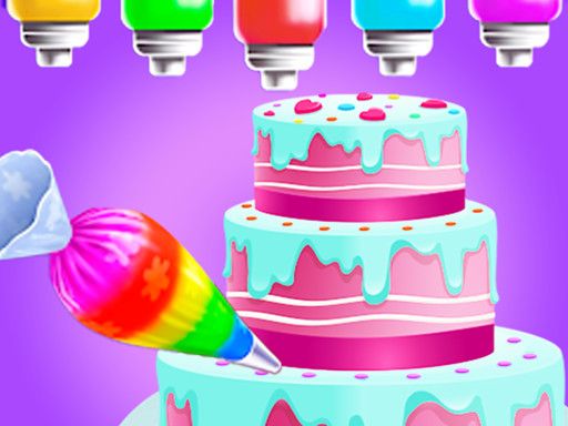 Sweet Bakery Girls Cake - browser game screenshot