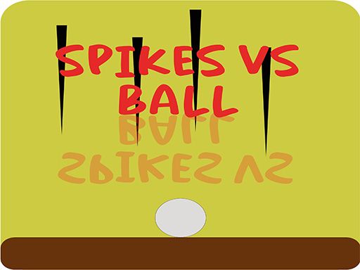 ball vs spikes - browser game screenshot