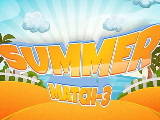 Summer Match3 - browser game screenshot