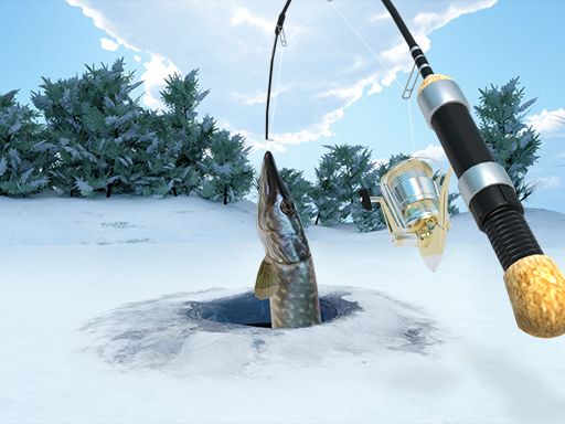Ice Fishing - browser game screenshot