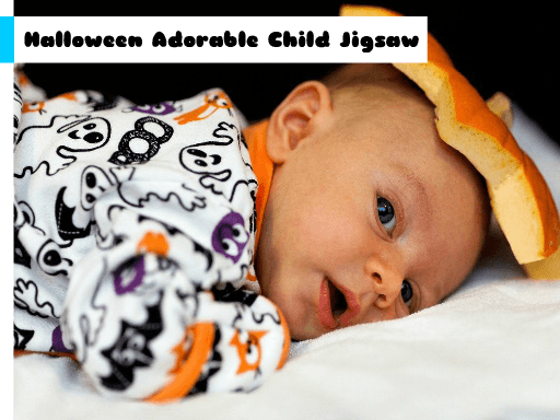 Halloween Adorable Child Jigsaw Halloween Adorable Child Jigsaw - browser game screenshot