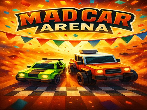 Mad Car Arena - browser game screenshot