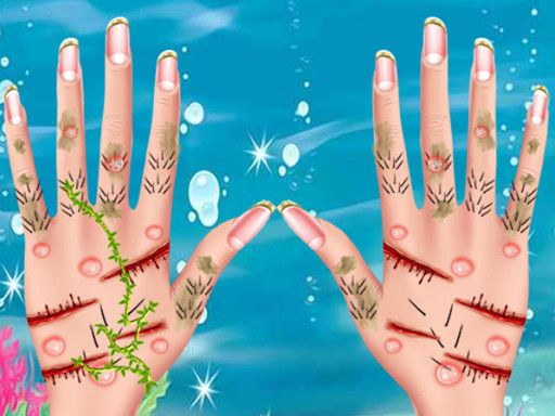 Mermaid Princess Save The Ocean - browser game screenshot