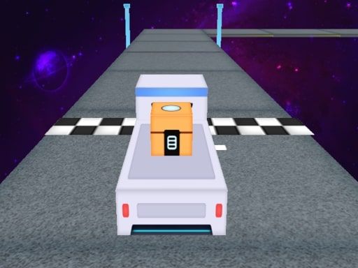 Space Mission Truck  (Nice truck) - browser game screenshot