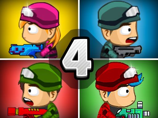 Zombie Parade Defense 4 - browser game screenshot