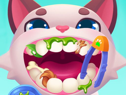 Animal Dentist For Kids - browser game screenshot
