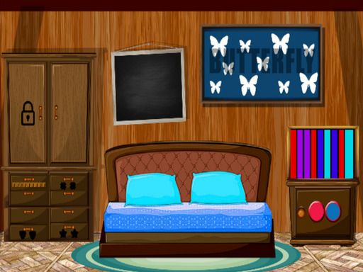 Wood House Escape - browser game screenshot